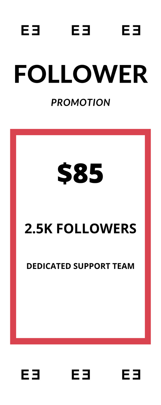 2,500 Instagram Followers