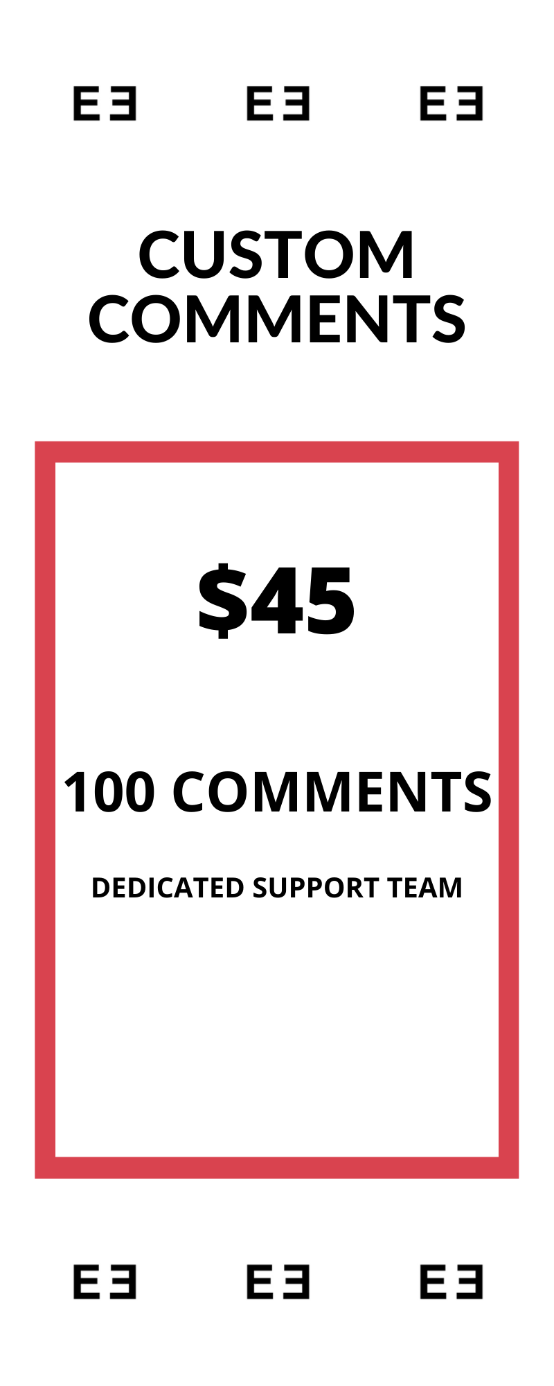 100 Instagram Comments