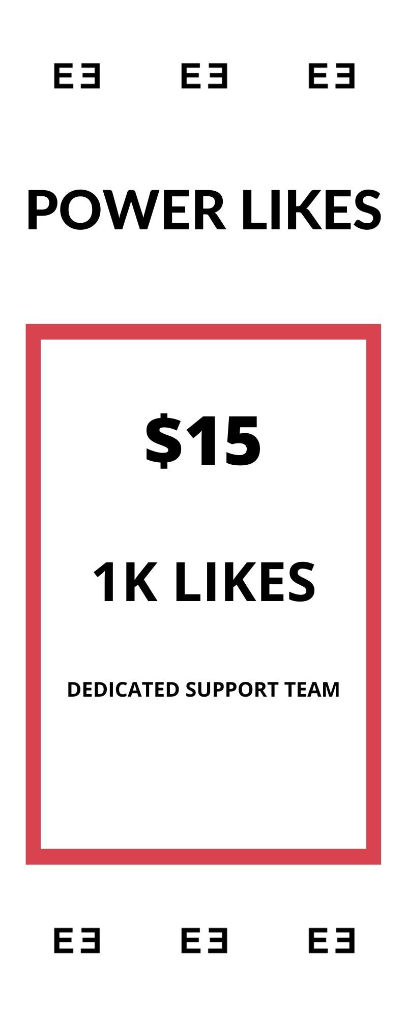 1,000 Instagram Likes