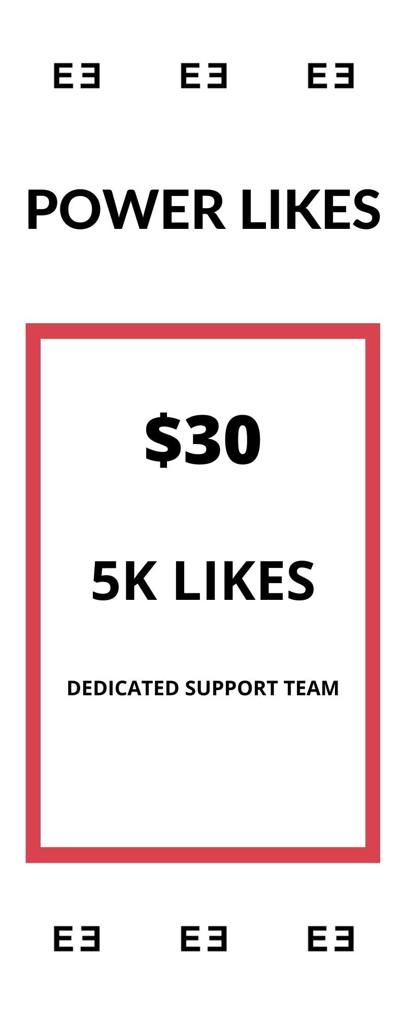 5,000 Instagram Likes