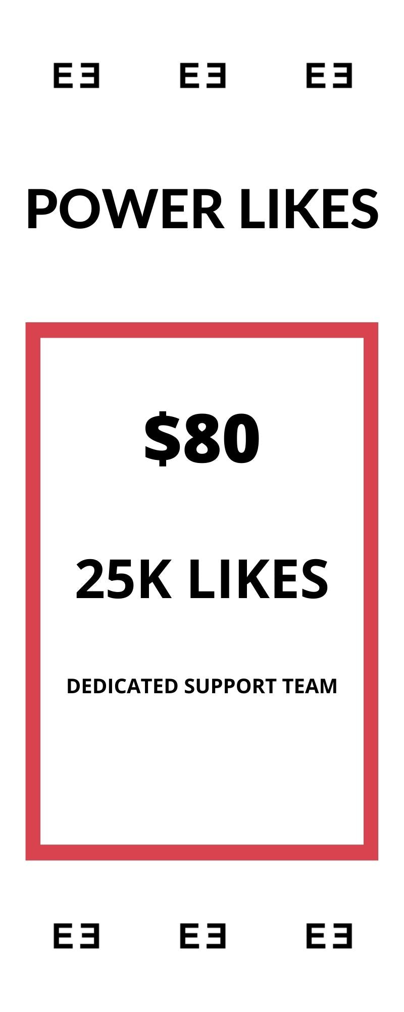 25,000 Instagram Likes