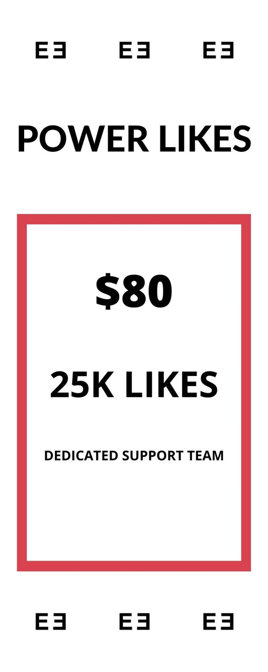 25,000 Instagram Likes