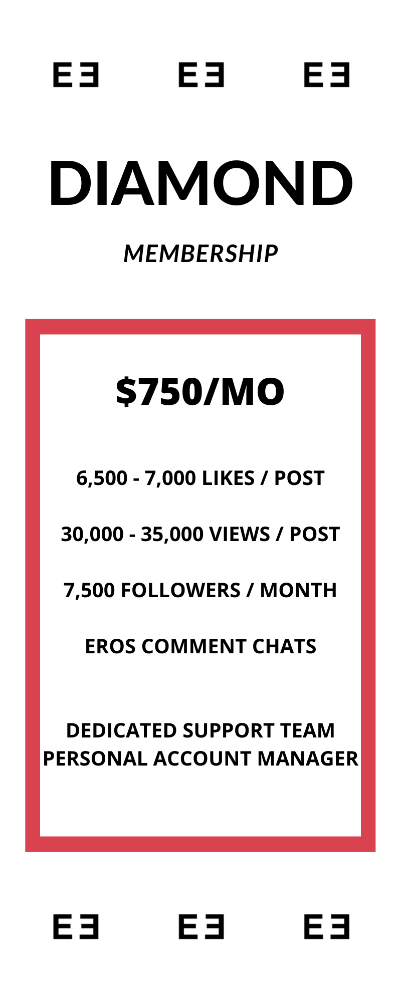 Diamond Instagram Membership